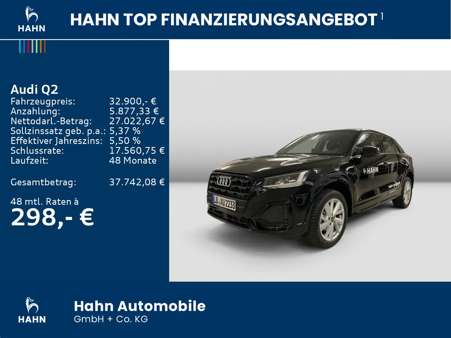 Audi Q2 advanced 30 TFSI Schwarz - 2