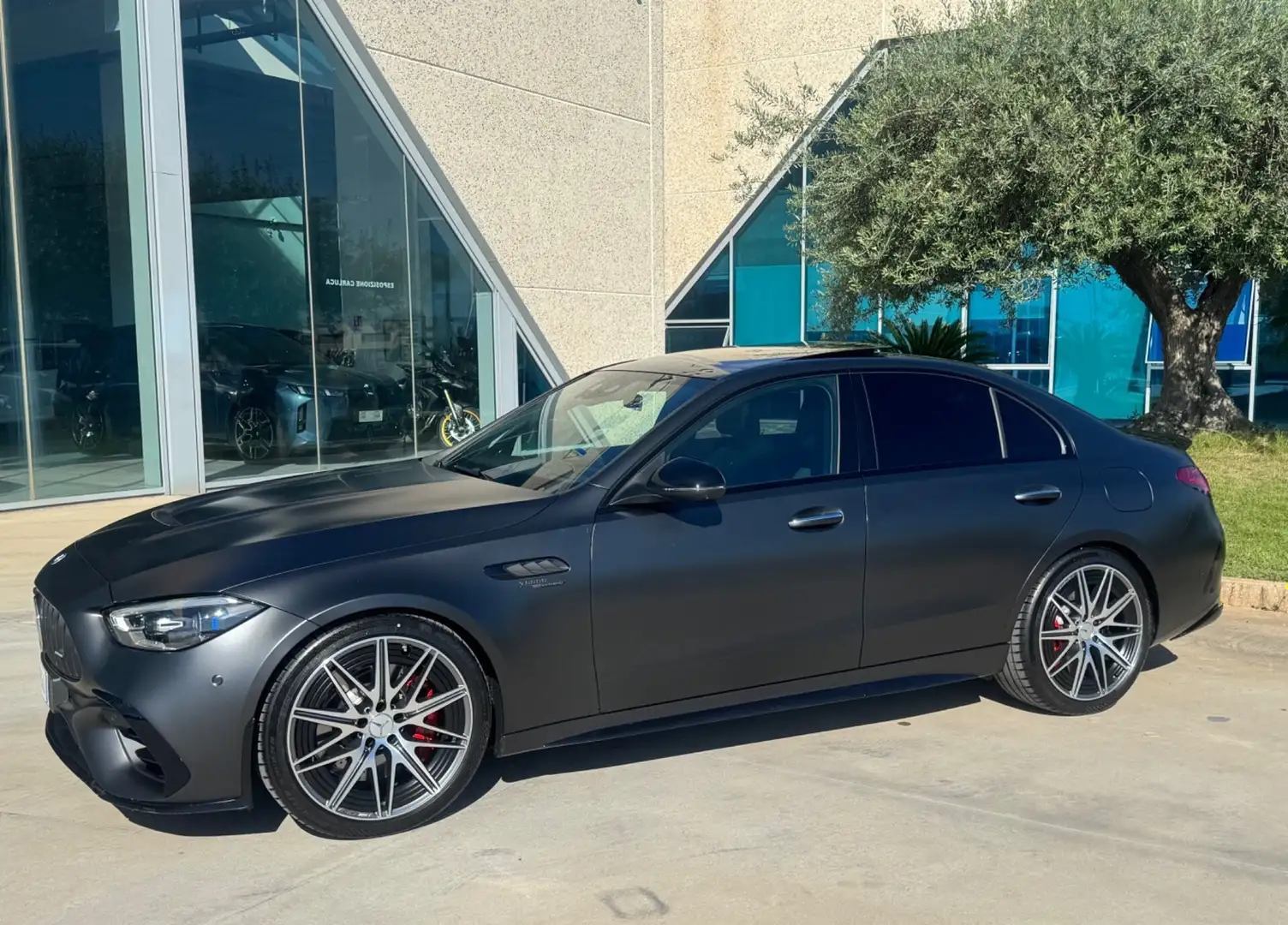 Mercedes-Benz C 63 AMG Premium Plus OFFERTA T-STOCK PREZZO IMPERDIBILE Gris - 2