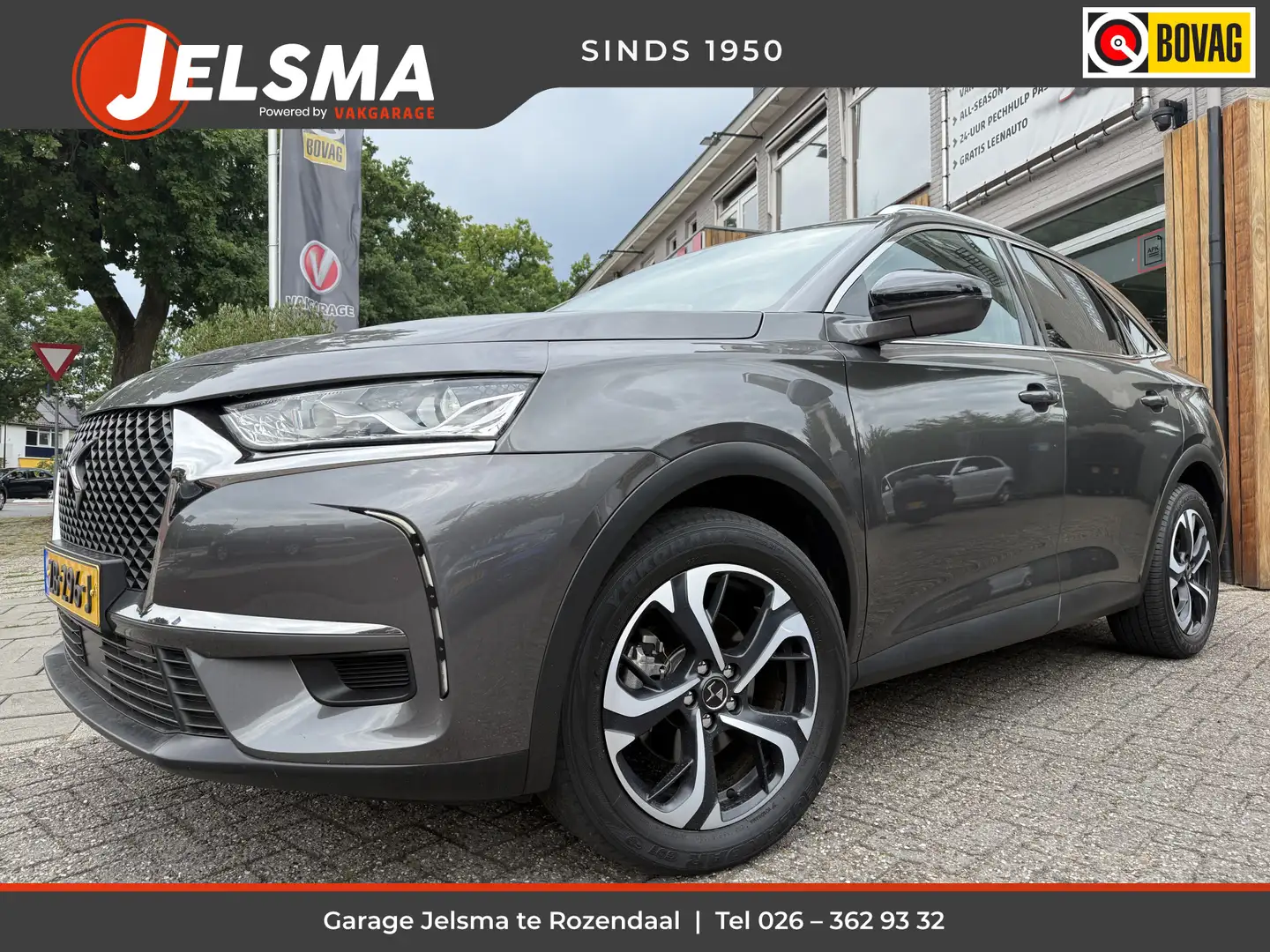 DS Automobiles DS 7 Crossback 130pk PT Business, Navi & CarPlay | Clima Grijs - 1