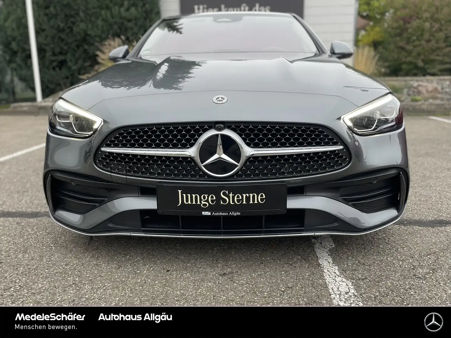 Mercedes-Benz C 300 C 300 d 4M AMG AHK Mem Distr Ambi Sound AMG Line Grau - 2