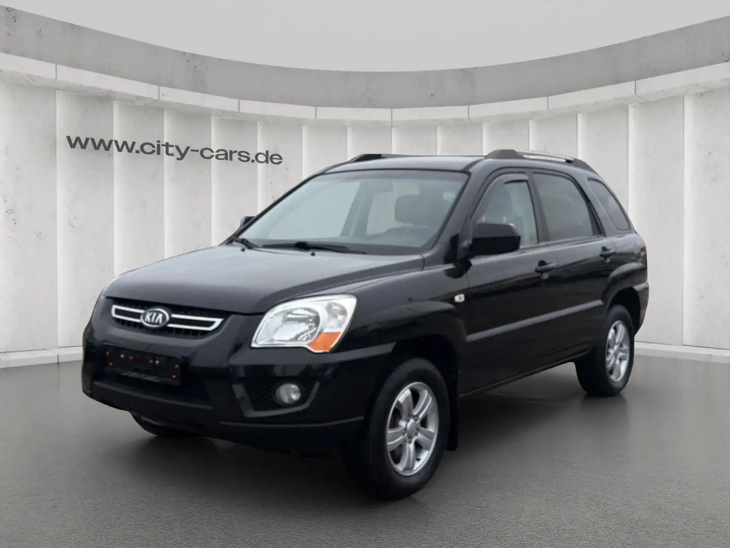 Kia Sportage 2.0 CVVT 2WD*Klima*Tempomat*AHK Schwarz - 1