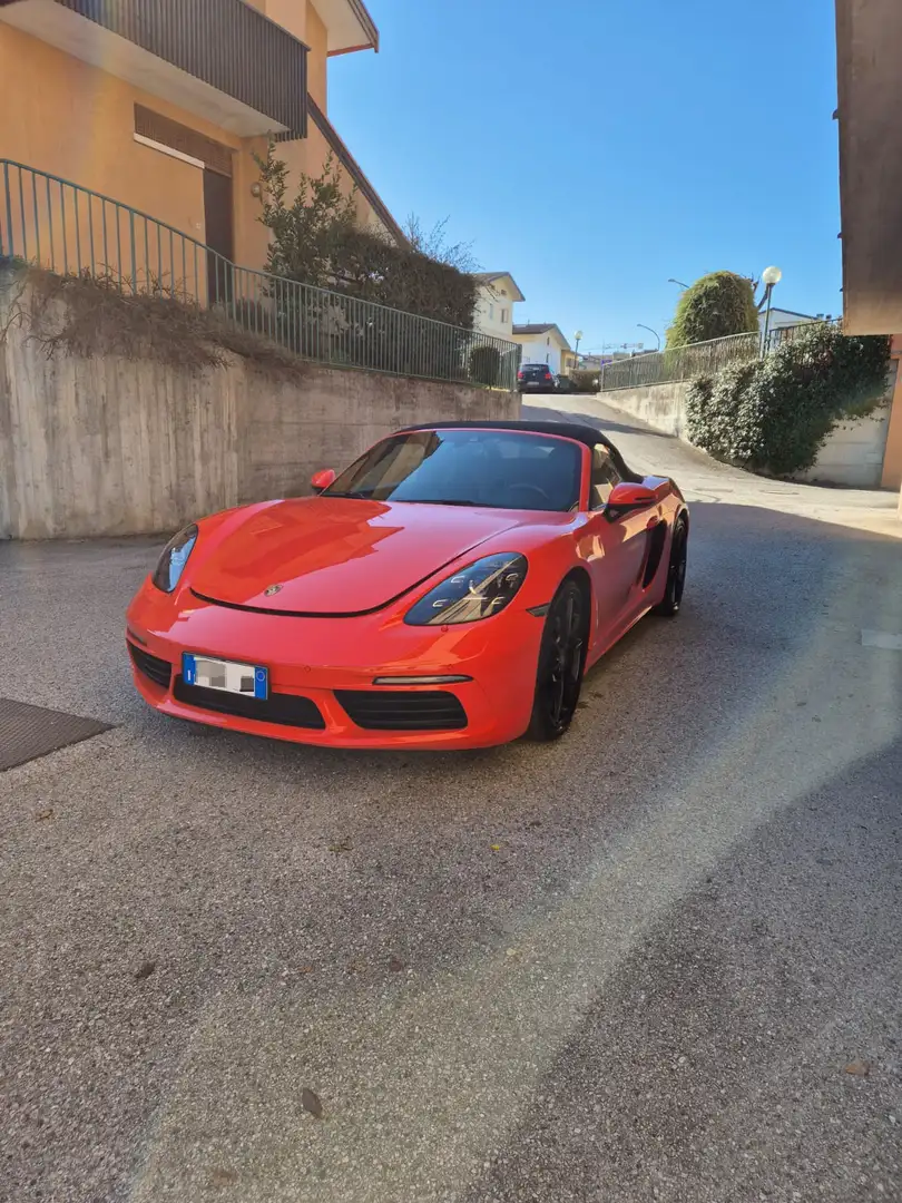 Porsche 718 Oranje - 2