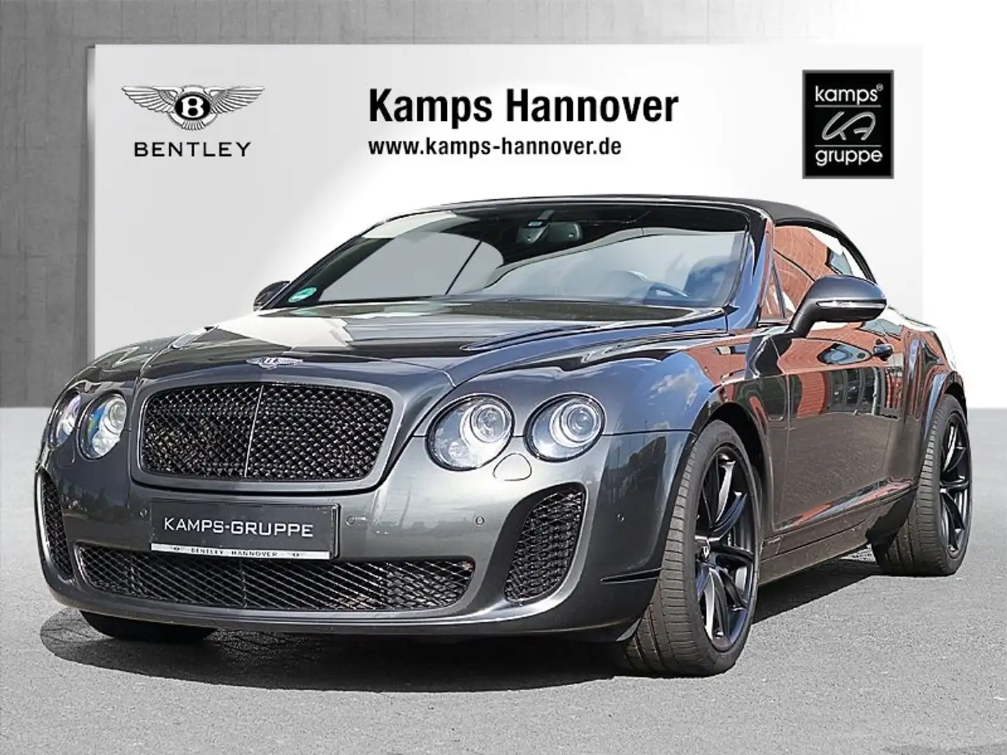 Bentley Continental Supersports Cabrio*4-Sitzer*Rückfahrkamera* Grau - 1