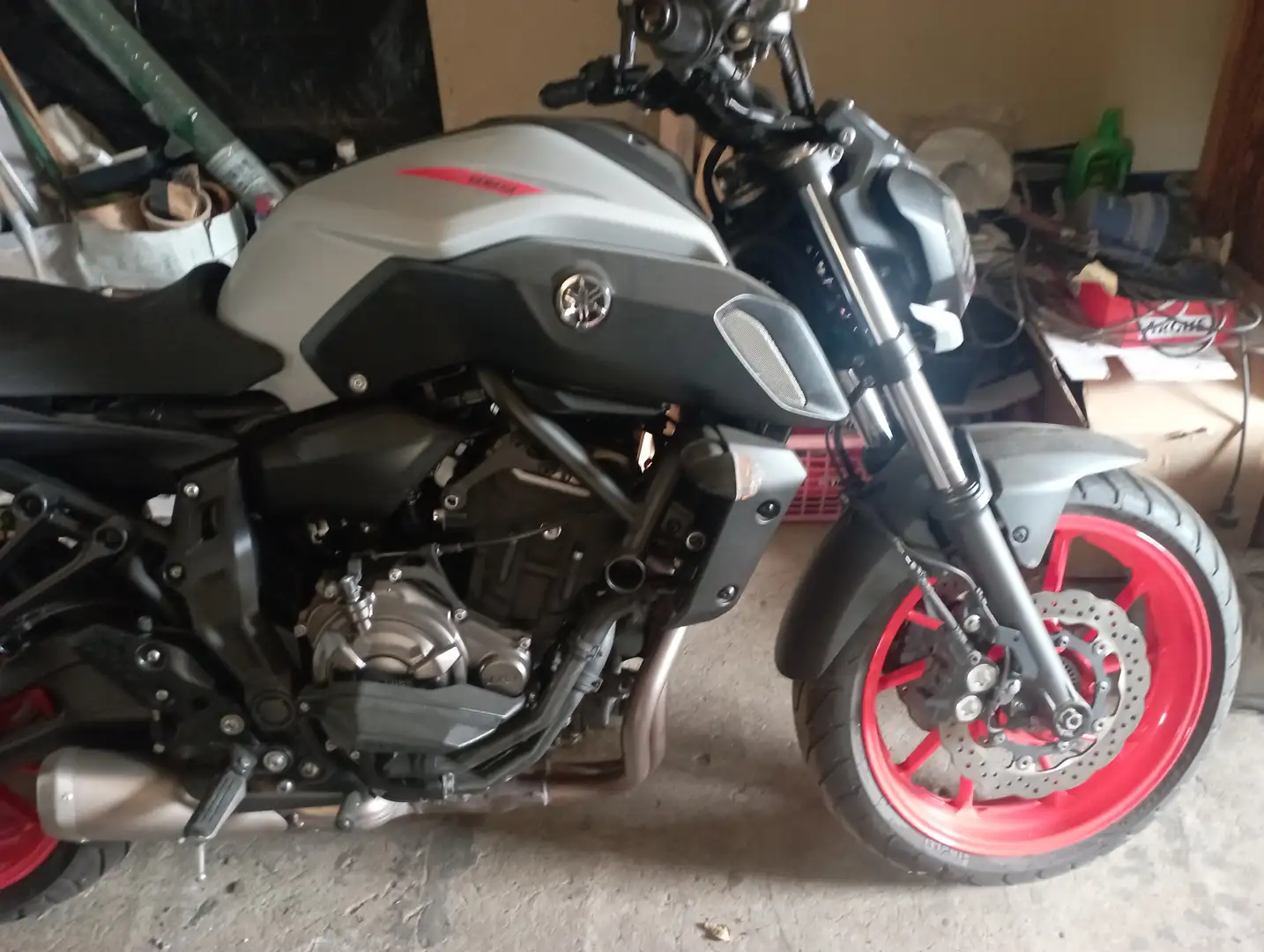 Yamaha MT-07 Touring et sport Szürke - 1