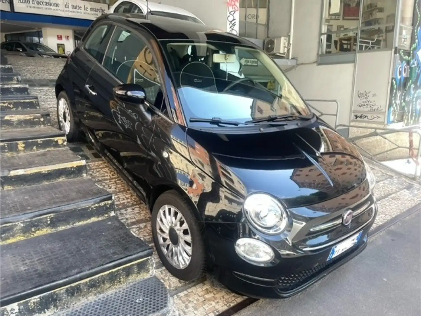 Fiat 500 1.2 Lounge Noir - 2