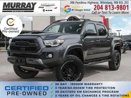Black 2023 Toyota Tacoma Pickup Truck Manual