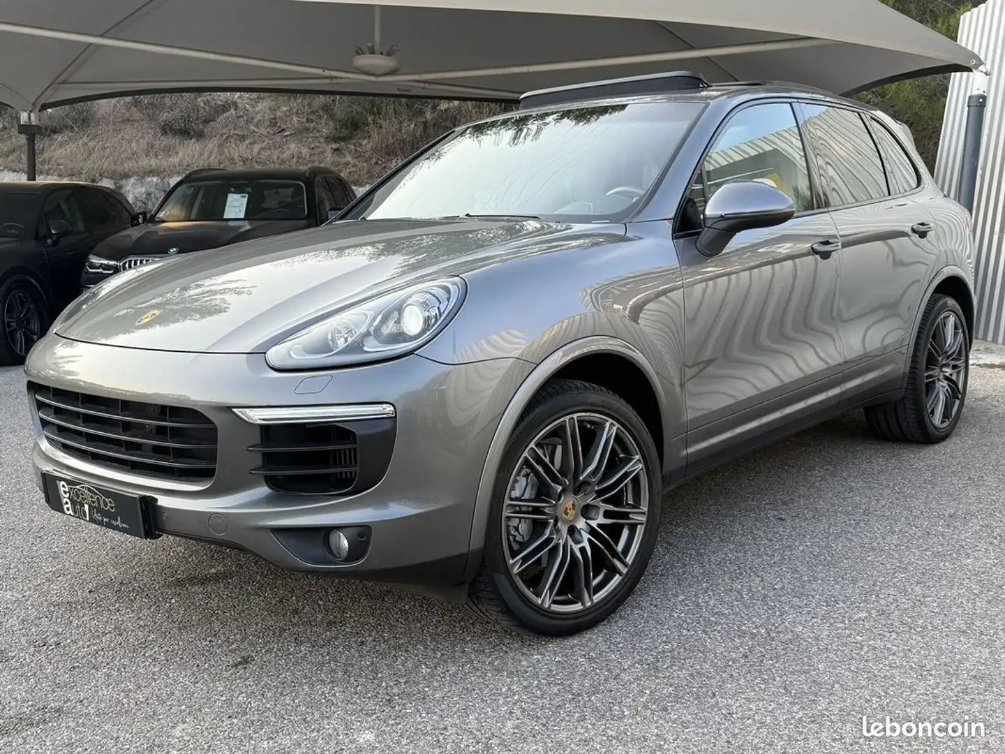 Porsche Cayenne (958) 4.2 385CH S DIESEL Gris - 2