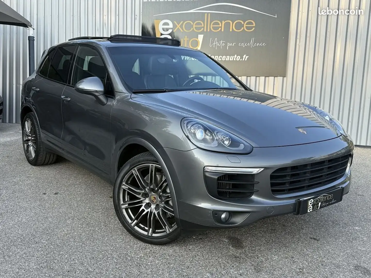 Porsche Cayenne (958) 4.2 385CH S DIESEL Gris - 1