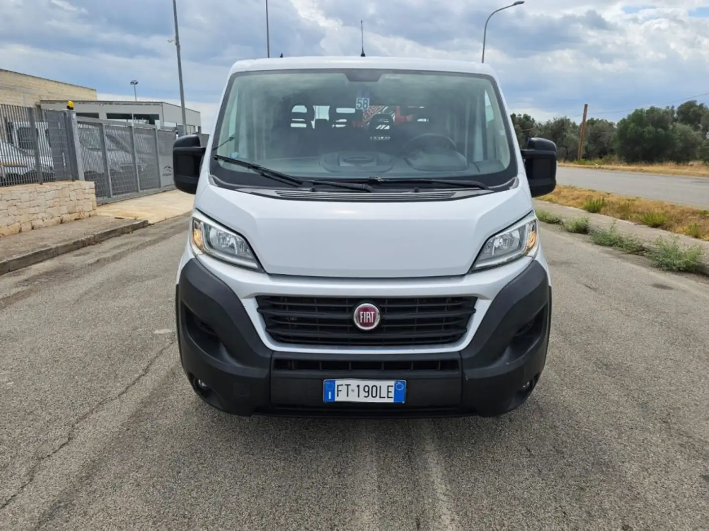 Fiat Ducato 35 2.3 MJT 130CV PM CABINATO MAXI CON GRU FASSI Bianco - 2