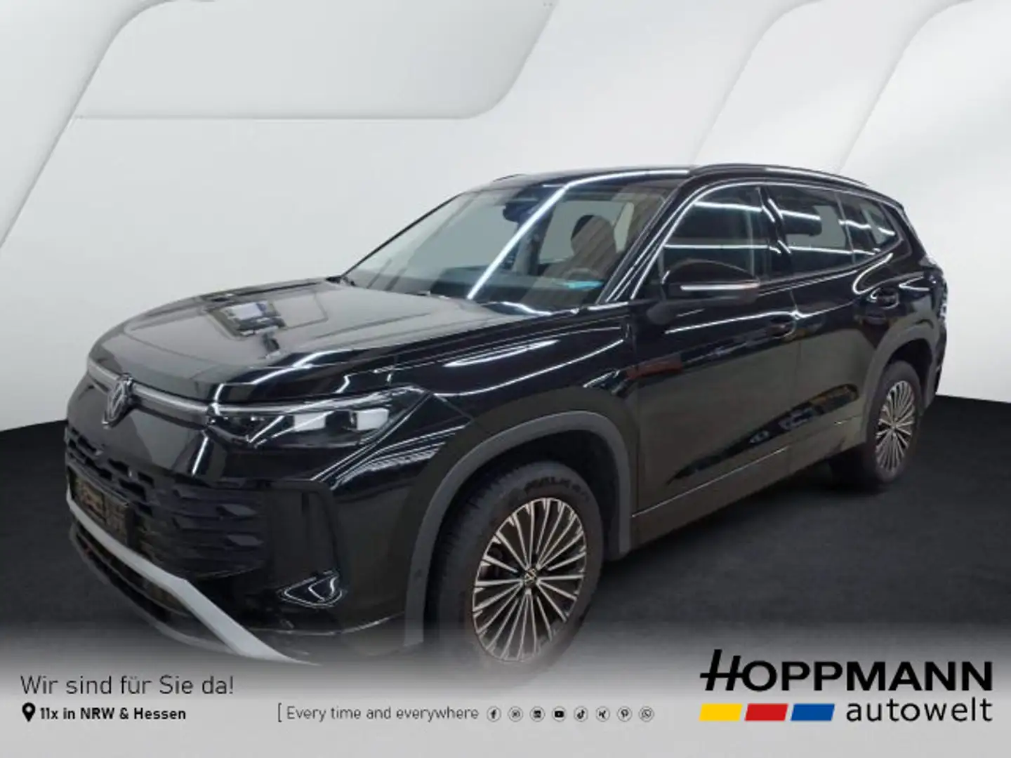 Volkswagen Tayron 2.0 TDI Life 4M 7-Sitzer AHK MATRIX KAMER Schwarz - 1