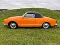 Volkswagen Karmann Ghia cabrio  1,6 ltr orginele staat nooit gerestaureerd Oranje - thumbnail 1