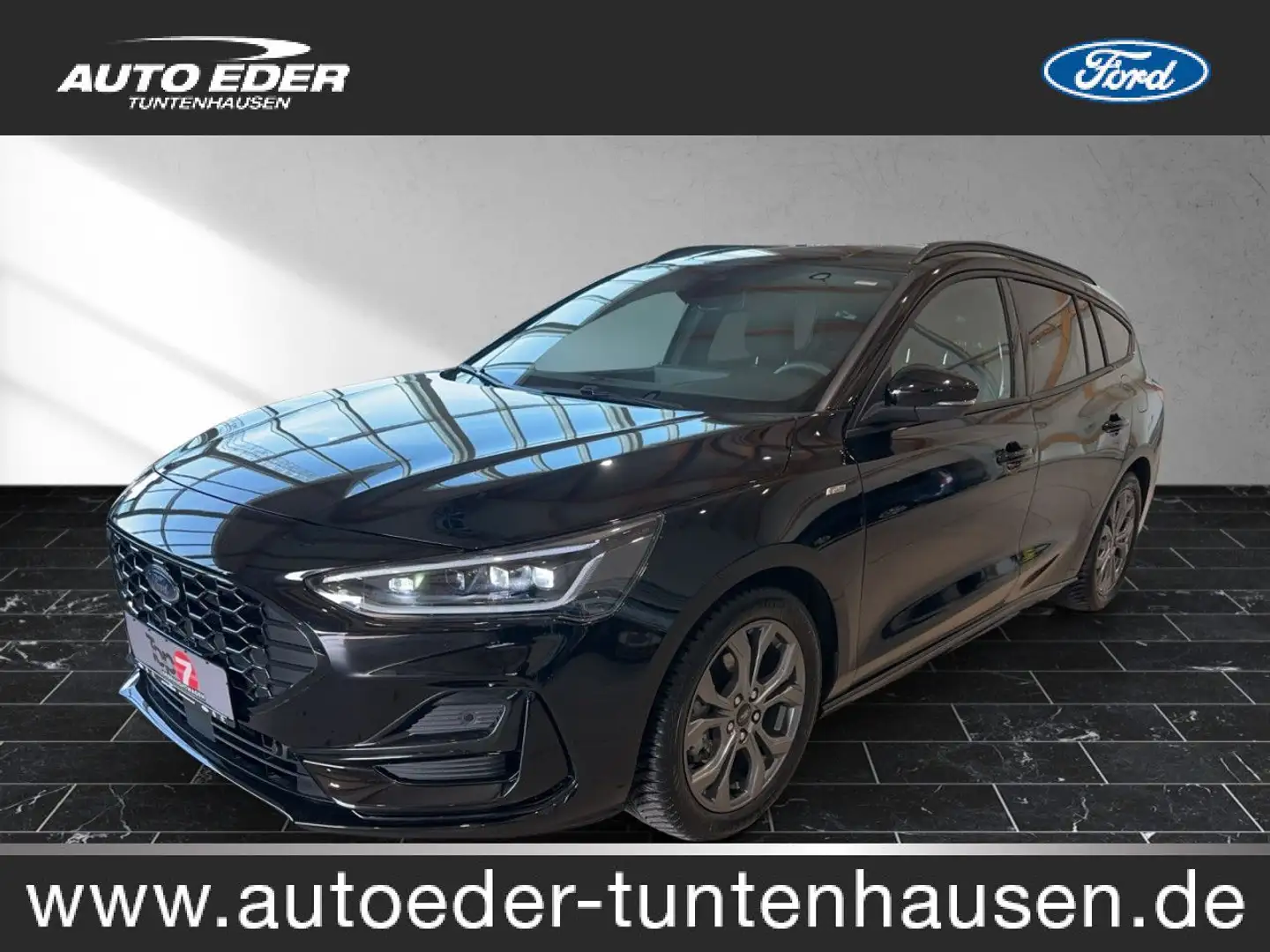 Ford Focus ST-Line Turnier Automatik Bluetooth Navi LED Zwart - 1