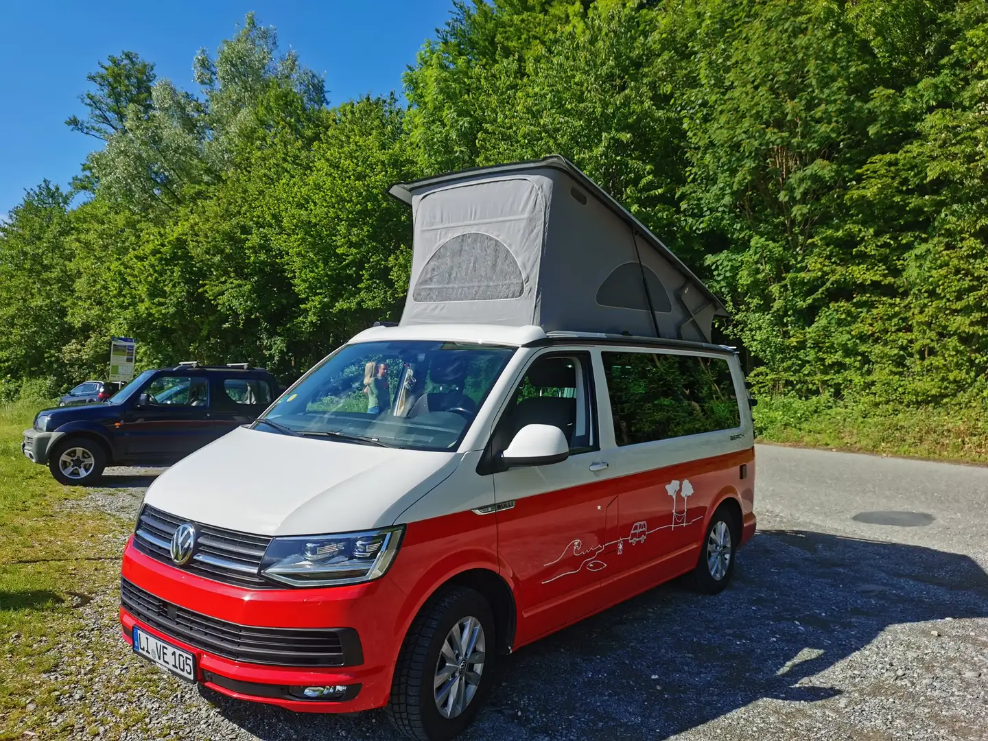 Volkswagen T6 California Beach Aufstelldach Bluemotion, EU6, SCR Білий - 2