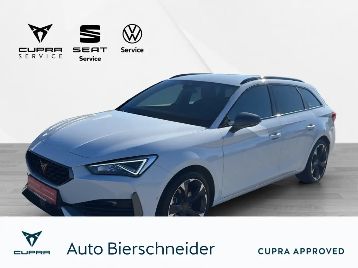 CUPRA Leon Sp. 2.0 TDI DSG eHeck FaPa XL LED Navi WP Weiß - 1