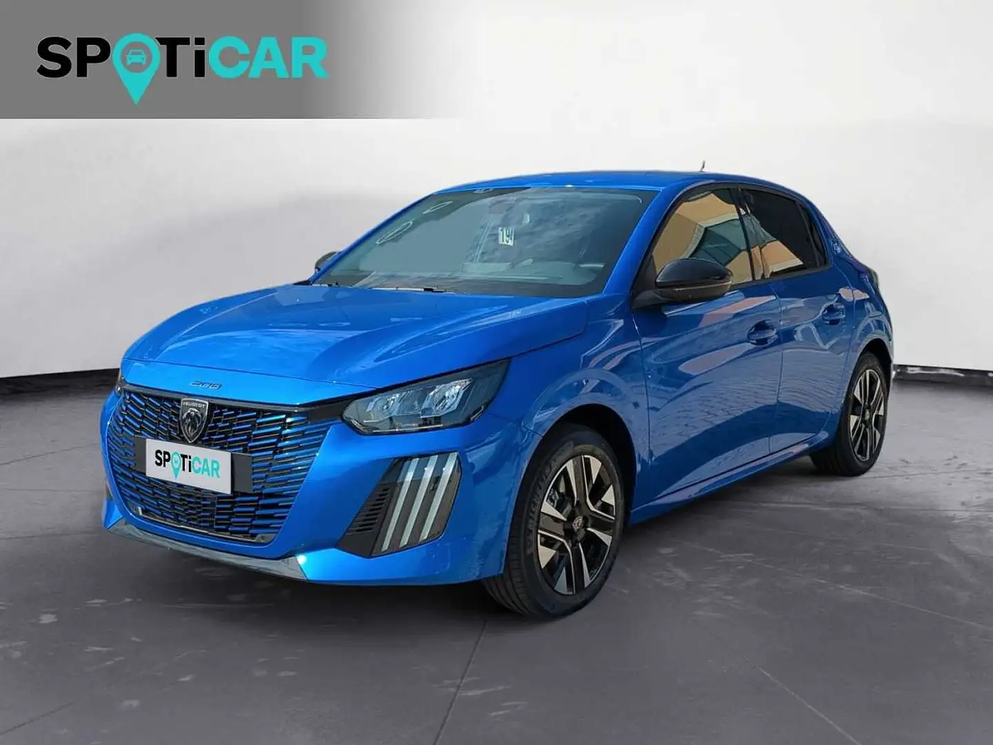 Peugeot e-208 E-Style - Motore Elettrico 136cv (100kW) Blu/Azzurro - 1