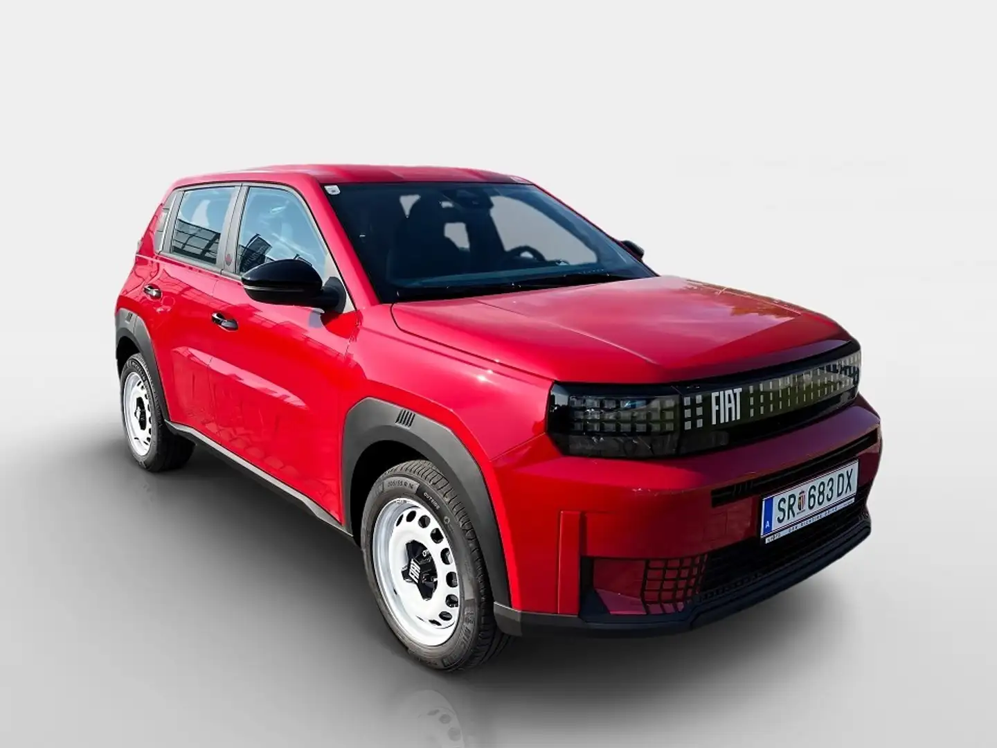 Fiat Grande Panda Elektro RED Czerwony - 2