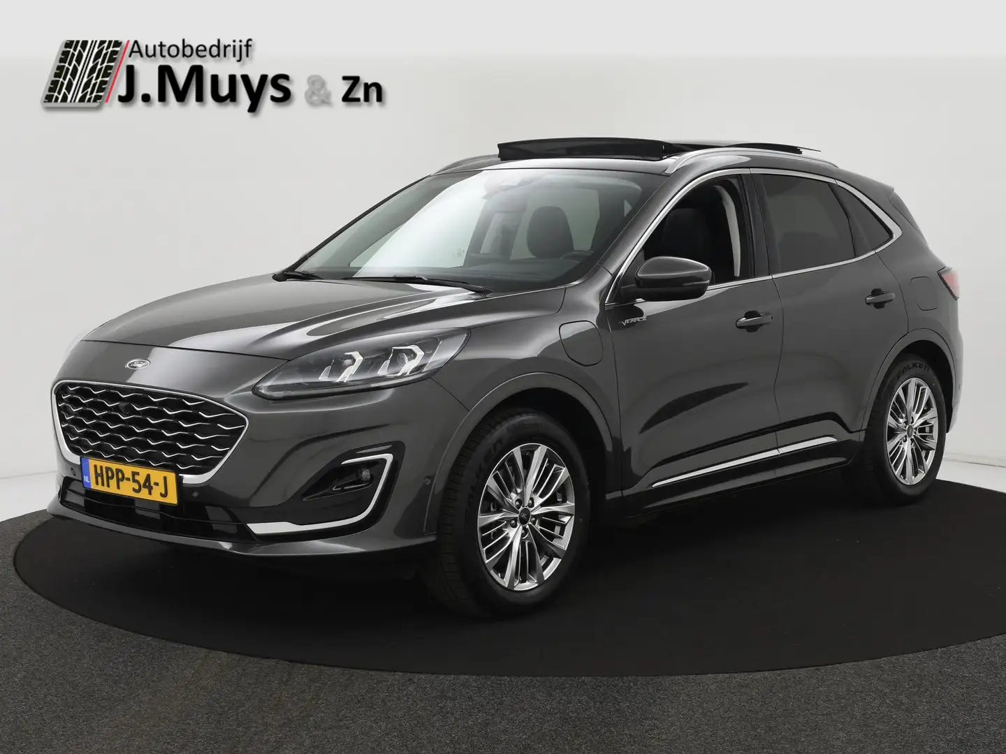 Ford Kuga 2.5 PHEV 225PK Vignale PANODAK|TREKH|BLIS|ACC|MEMO Gris - 1