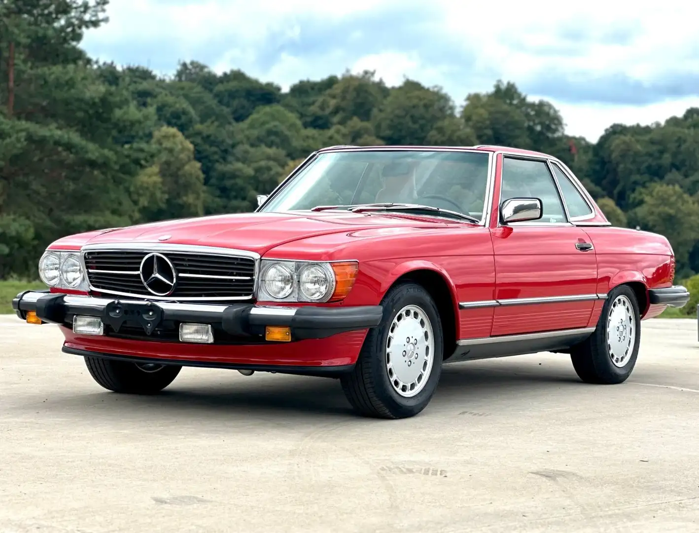 Mercedes-Benz SL 560 Sammlerzustand Rot - 1