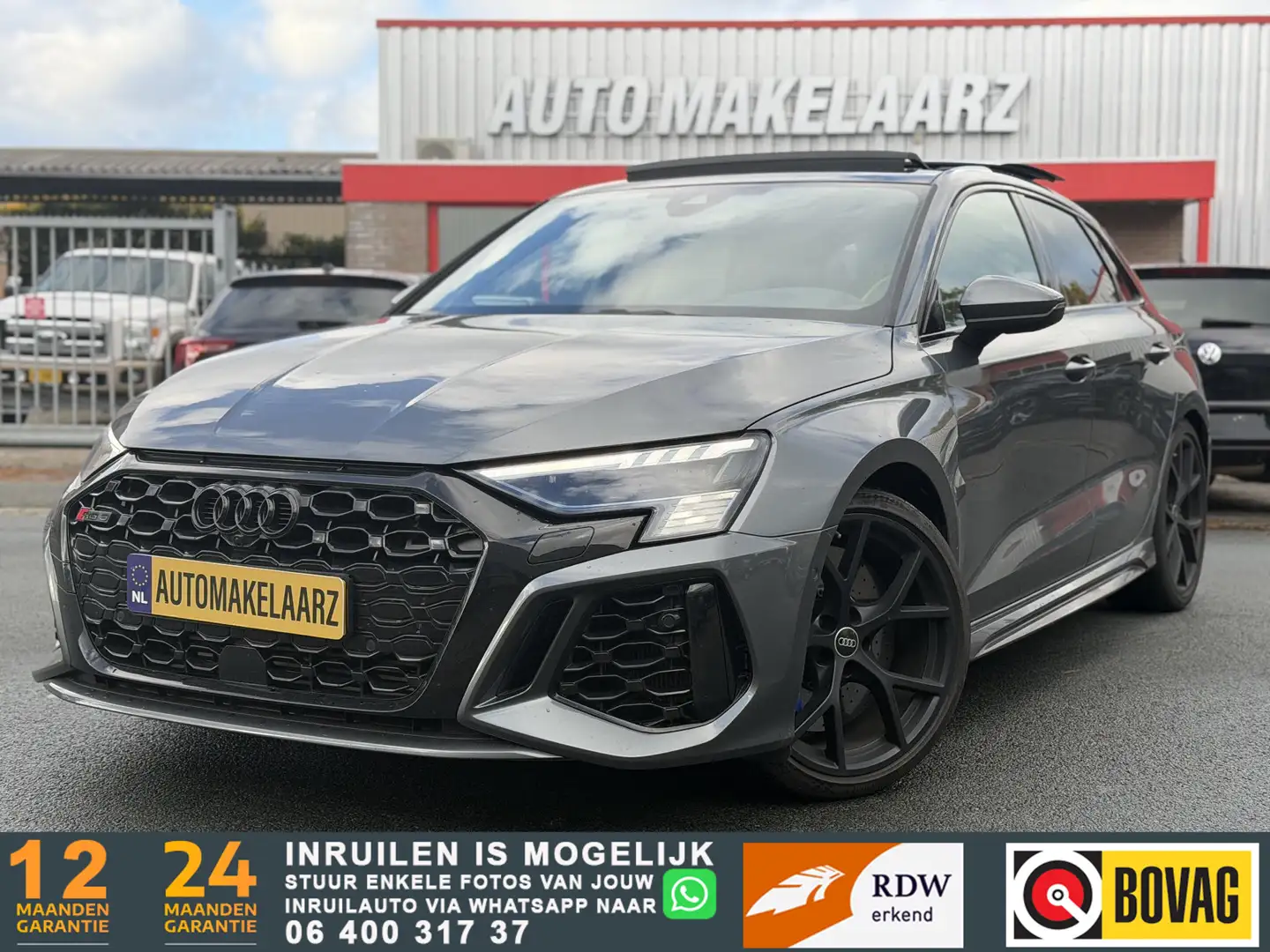 Audi A3 Sportback 2.5 TFSI RS3 quattro RS DYNAMIC-PAKKET Grau - 1