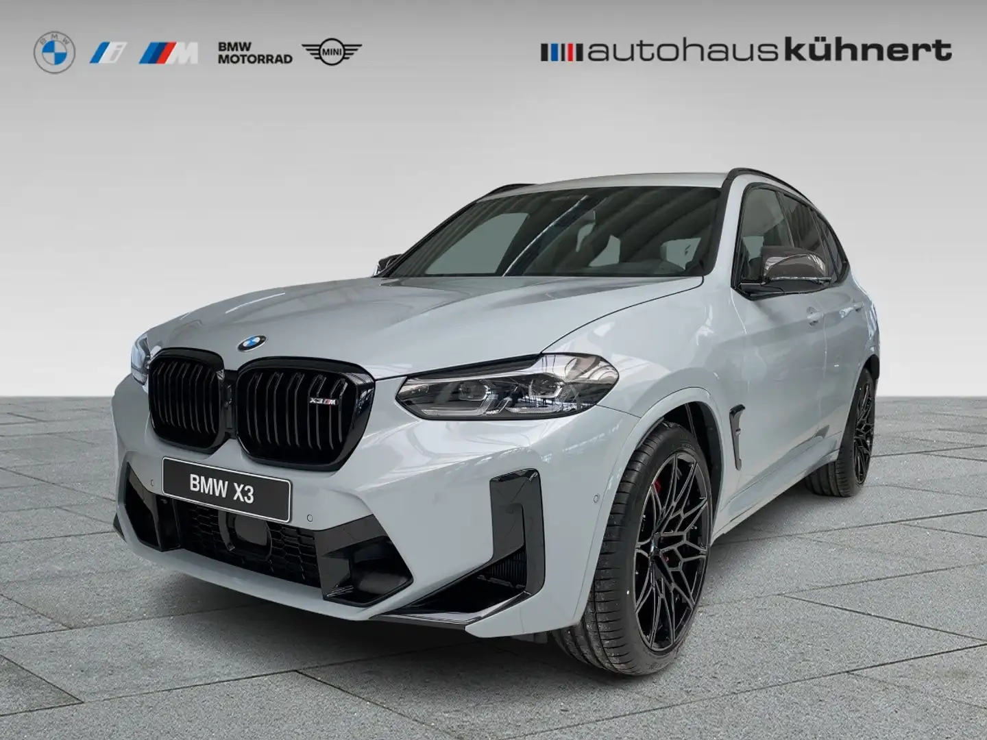 BMW X3 M Competition LED ACC PanoSD ///M-Sport 360° siva - 1