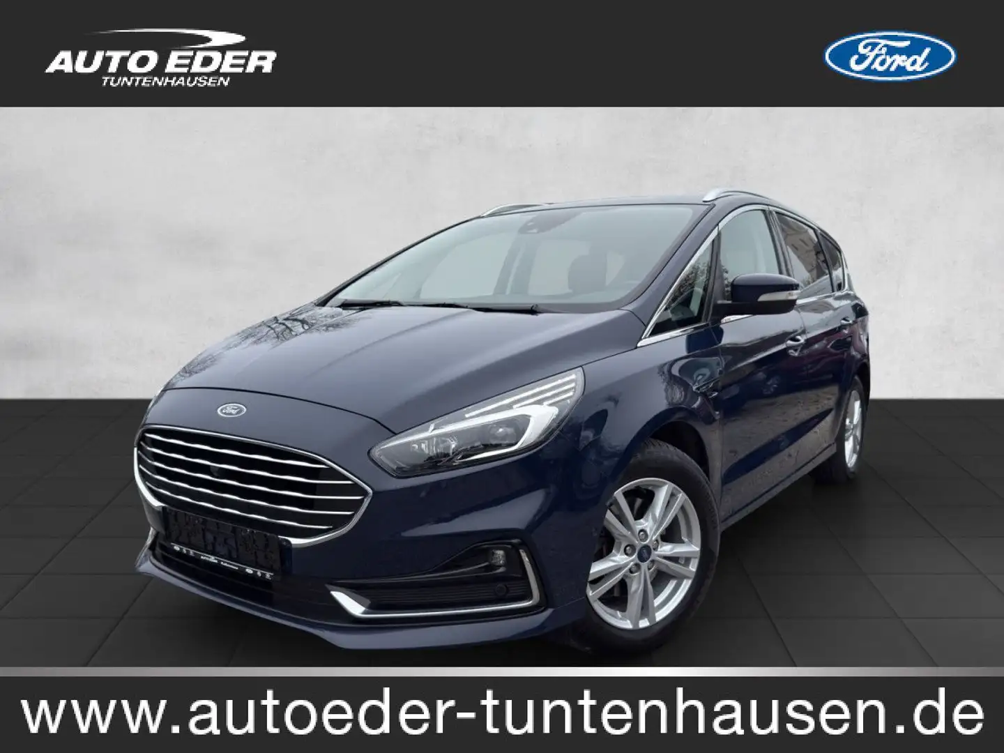 Ford S-Max Titanium Automatik 5-Sitzer Bluetooth Navi Blau - 1