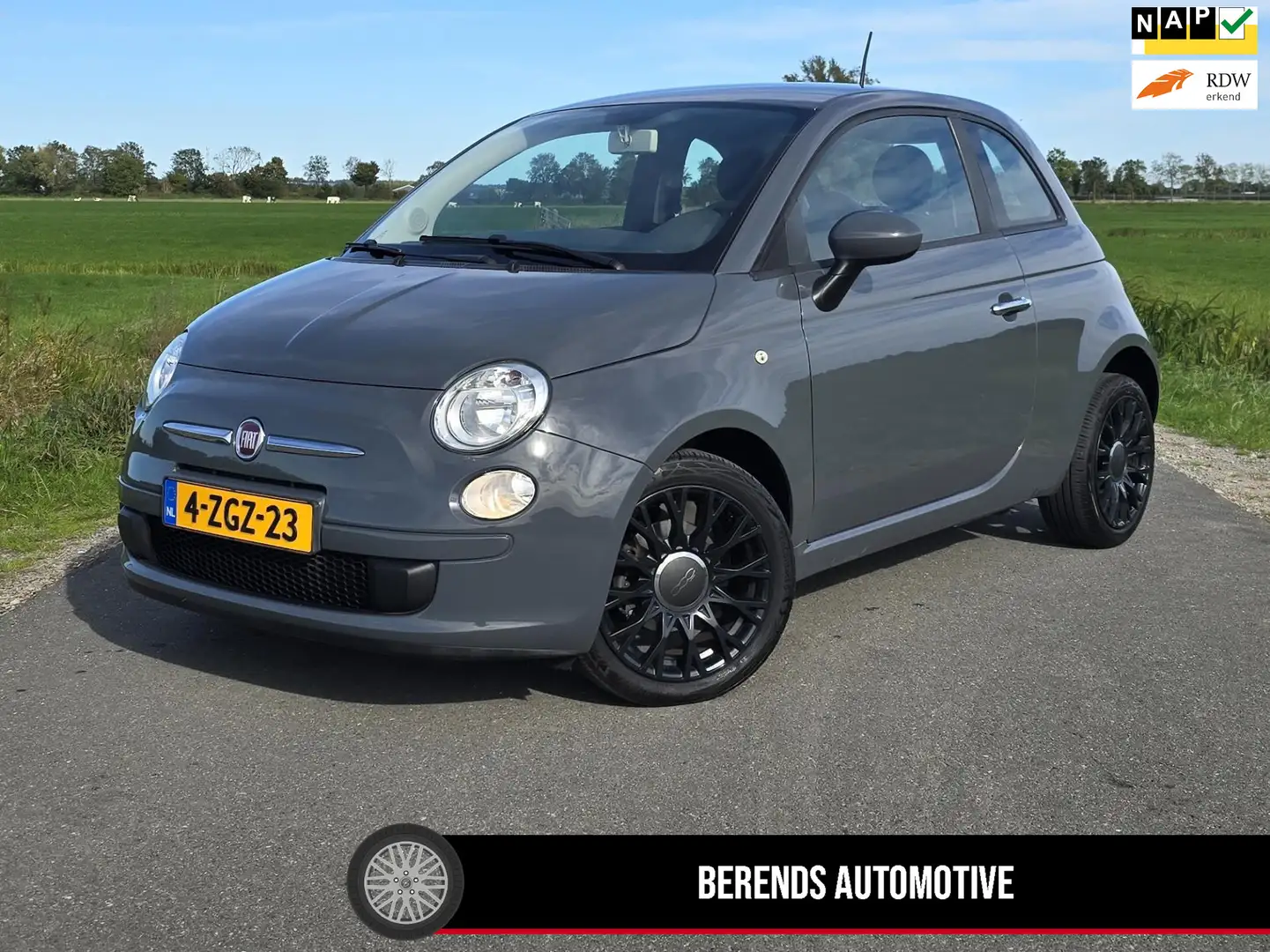 Fiat 500 1.0 TwinAir Pop (Nieuwe koppeling) Grijs - 1