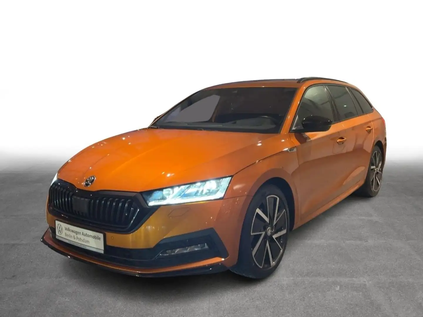 Skoda Octavia Combi 2.0TDI DSG Sportline NAVI MATRIX-L Orange - 2