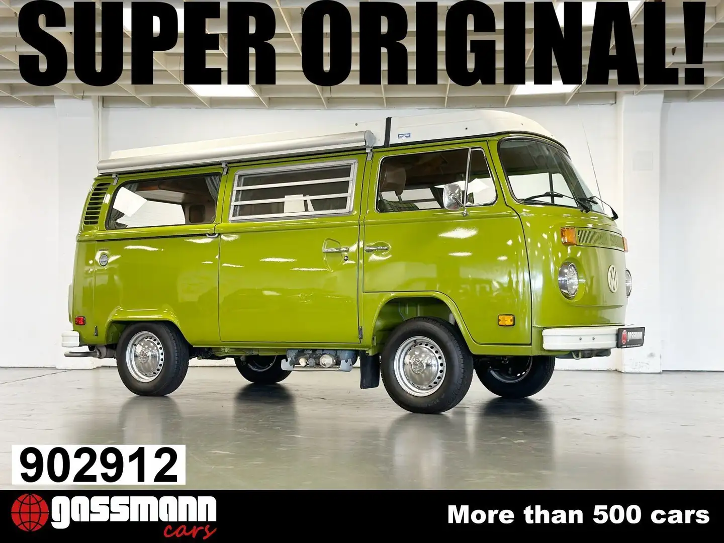 Volkswagen T2 Westfalia Camper Bus LE - Original Zustand Grün - 1