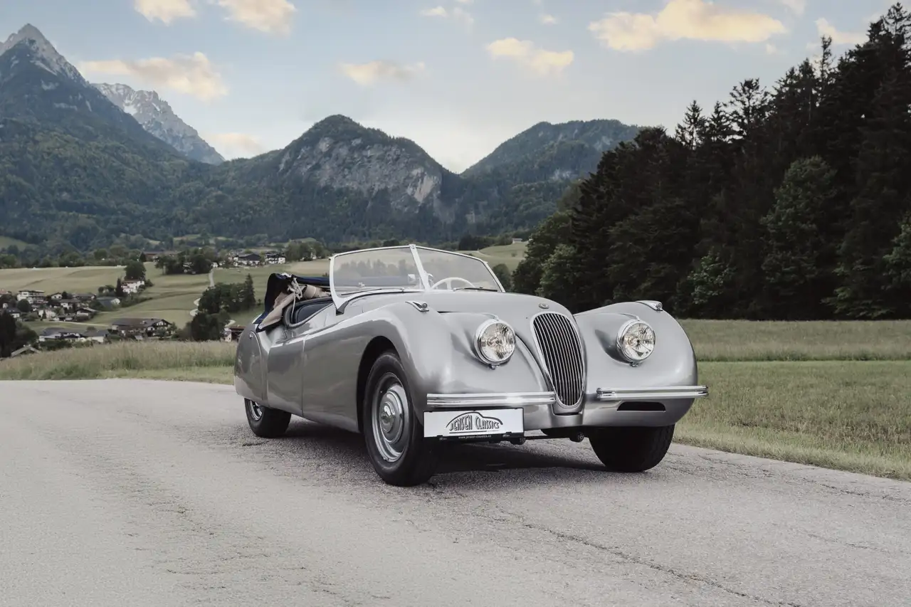 Jaguar XK 120 OTS Aluminium Body, äußerst selten, foto 7