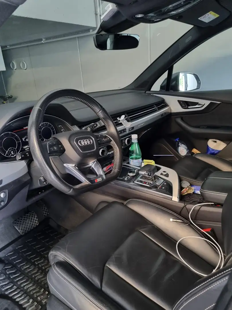 Audi Q7 Q7 3.0 TDi V6 Quattro e-tron PHEV Ti75 kW) Argent - 2