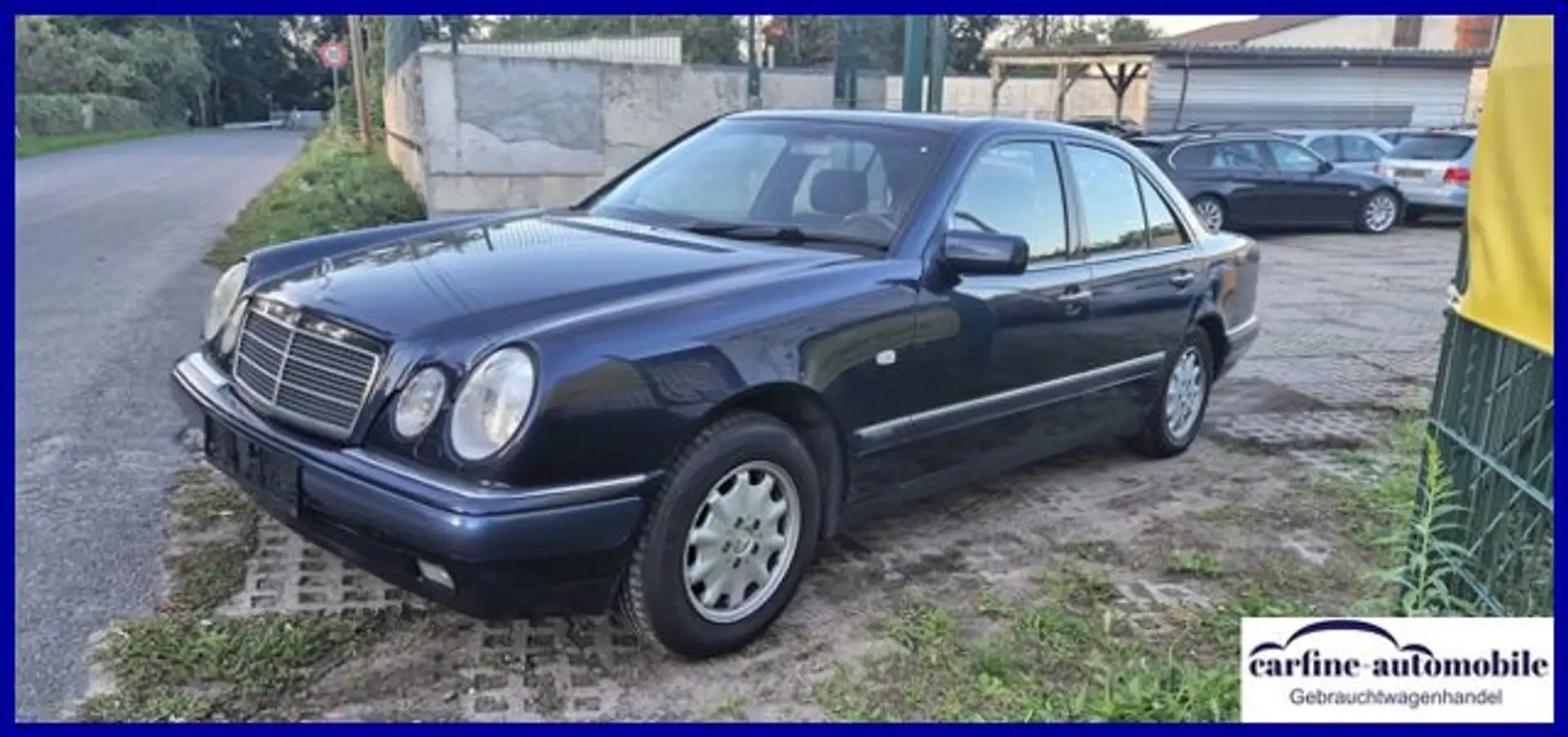 Mercedes-Benz E 240 Limo Aut Klima Alu AHK 1,9t HU: 6-26 Blau - 2