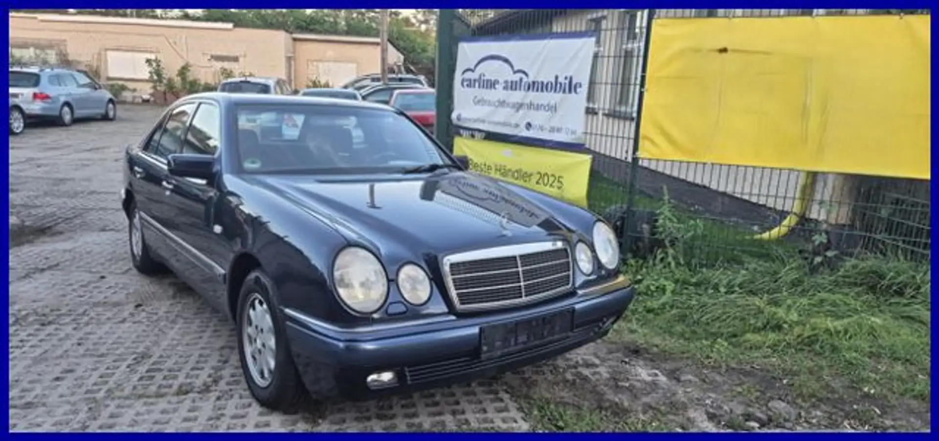 Mercedes-Benz E 240 Limo Aut Klima Alu AHK 1,9t HU: 6-26 Albastru - 1