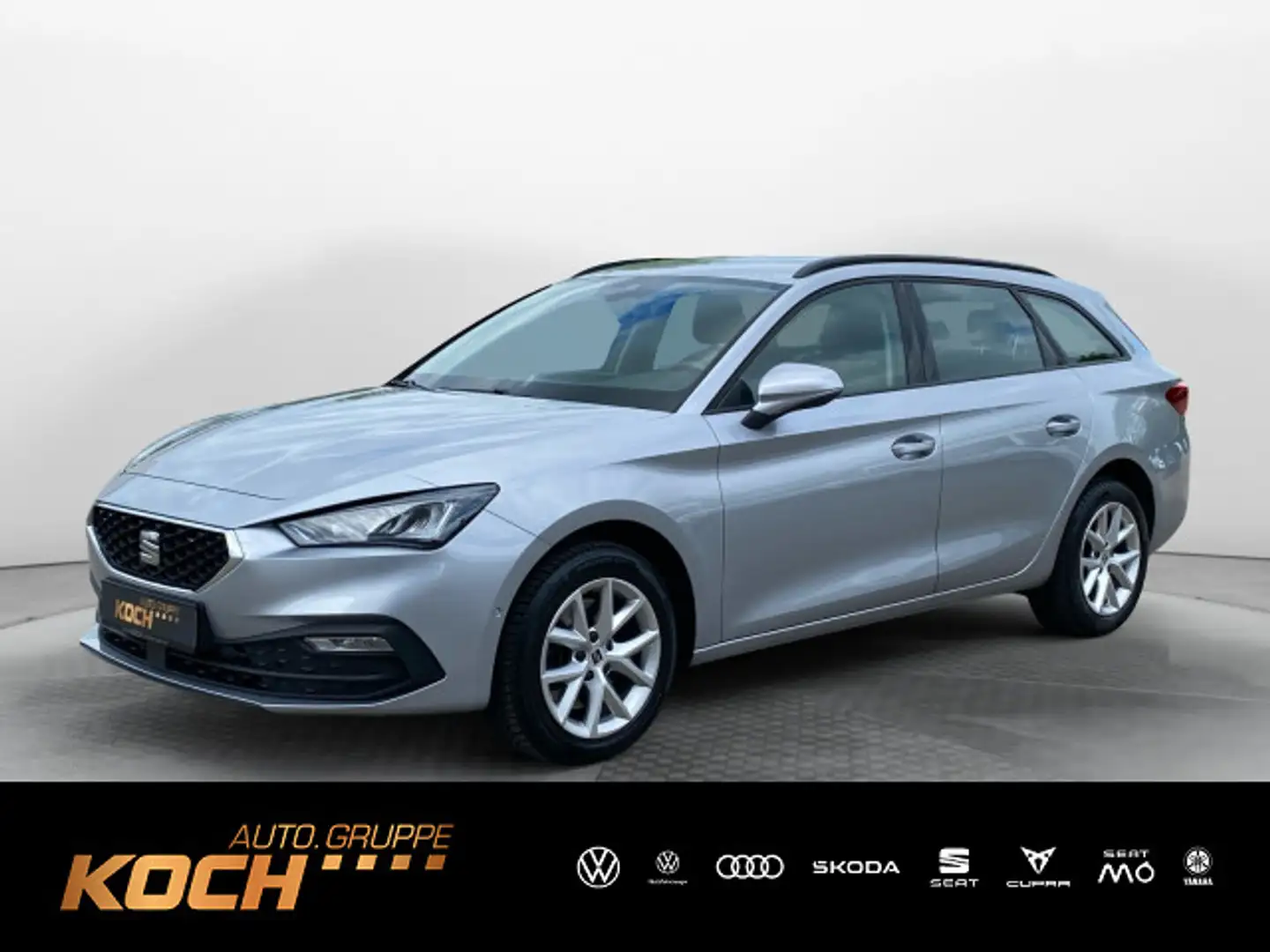 SEAT Leon Sportstourer Style2,0 TDI DSG Plateado - 1