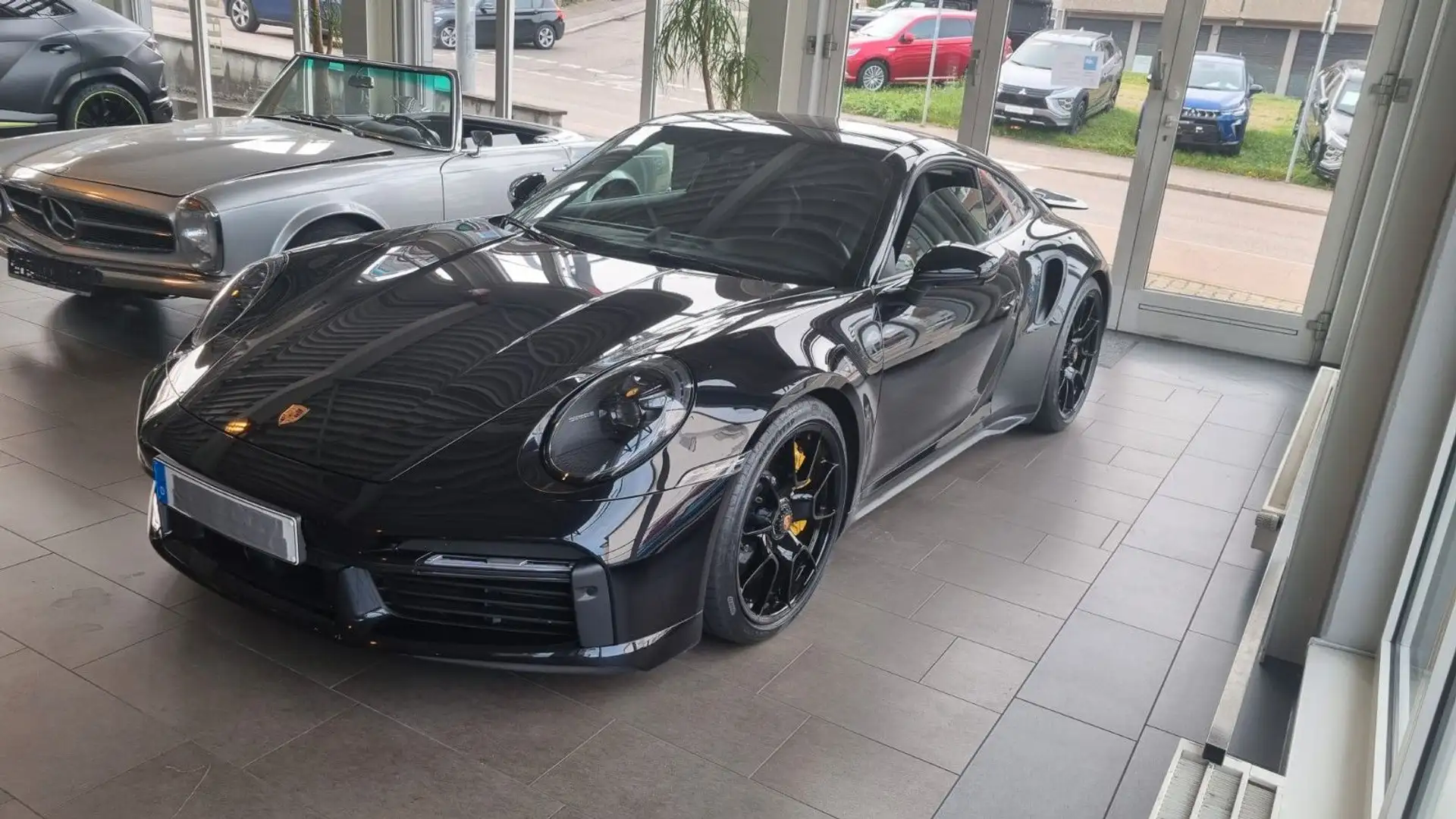 Porsche 992 Turbo S Lift/Schiebedach/Matrix/ACC Schwarz - 1