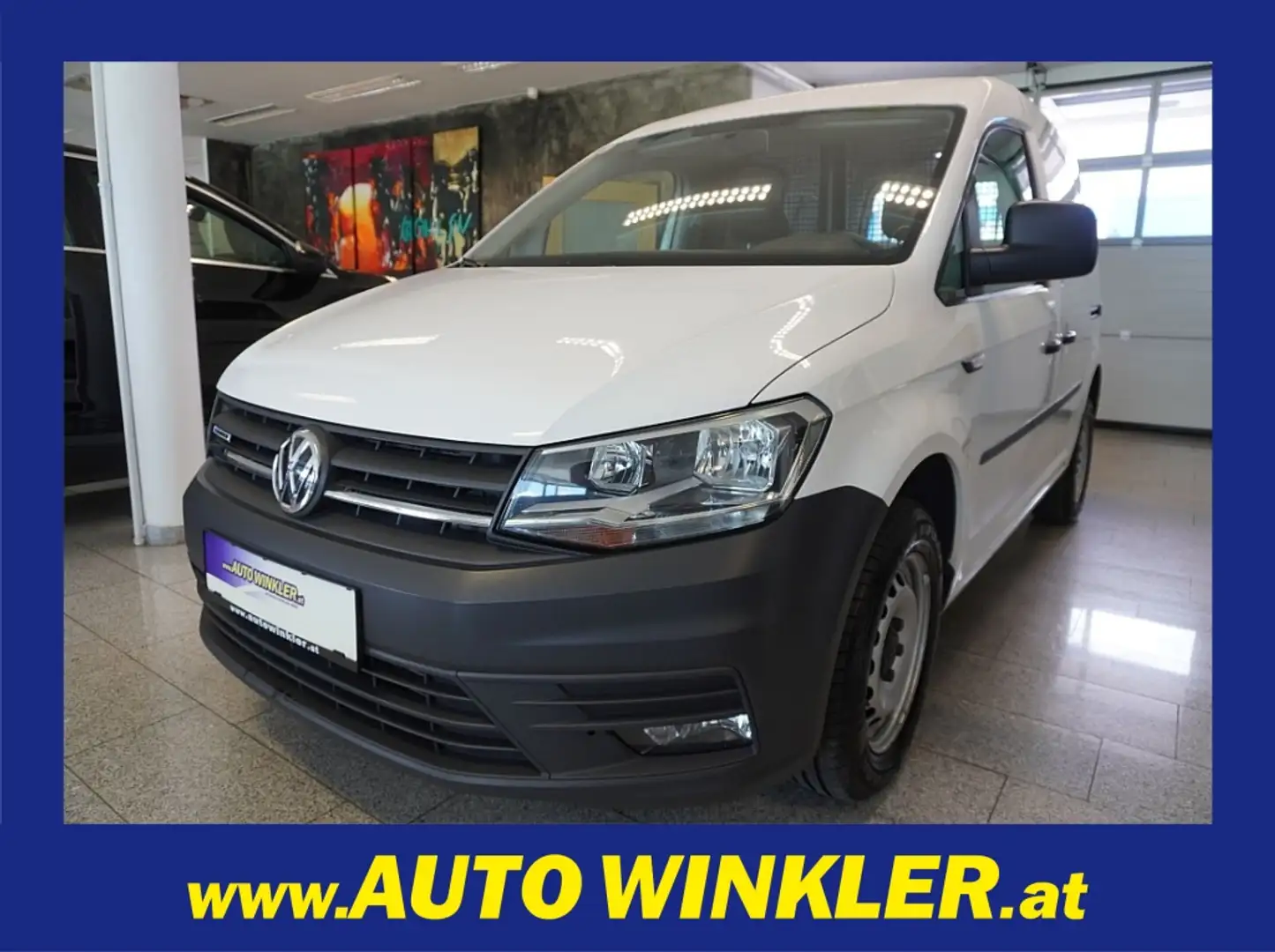 Volkswagen Caddy Caddy Kastenwagen 1,4 TGI Klima/2xSchiebetür/PDC Weiß - 1