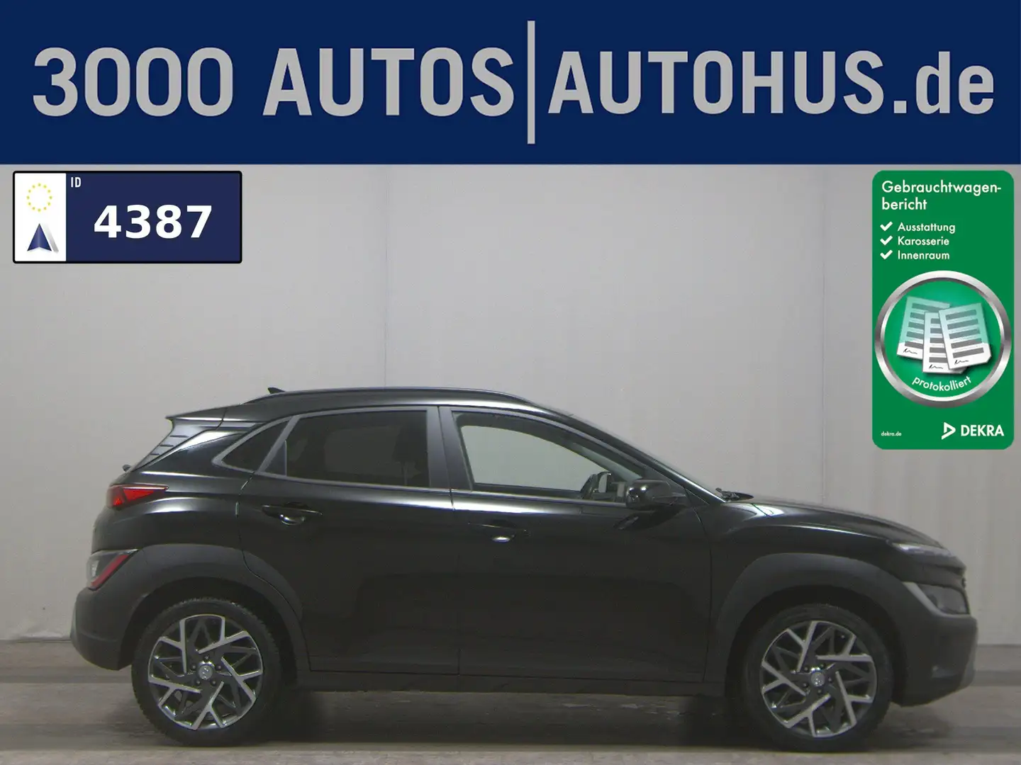 Hyundai KONA 1.6 GDI Trend DC PDC RFK Tempomat Shz Schwarz - 1