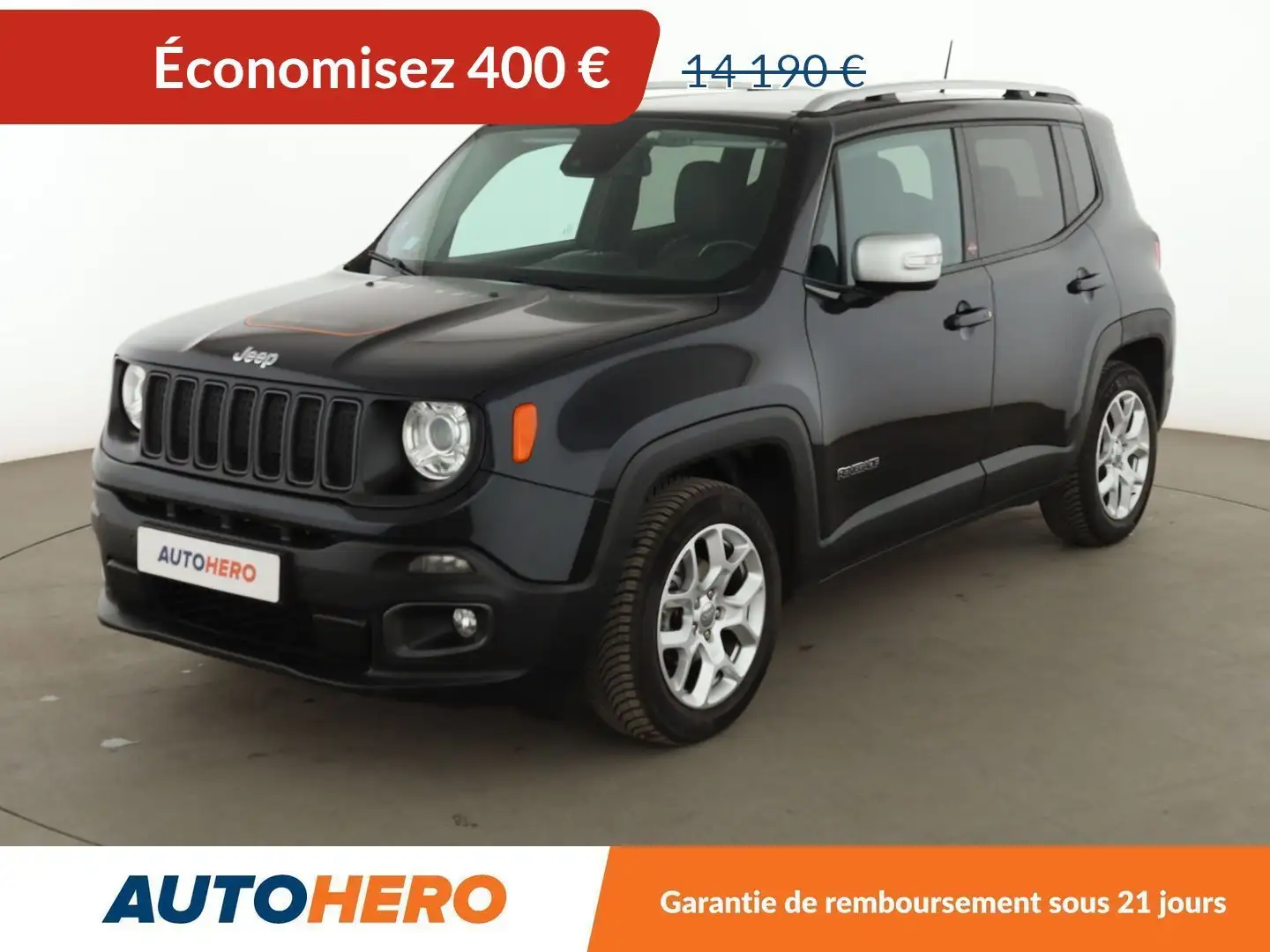Jeep Renegade 1.4 MultiAir Harley Davidson Noir - 1