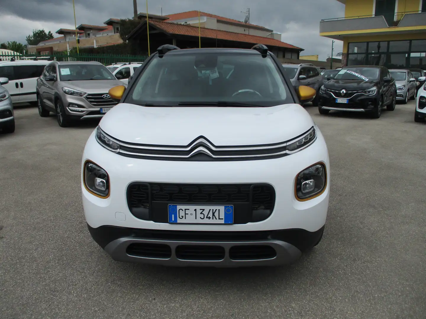Citroen C3 Aircross 1.2 PURE TECH 110CV E6D SHINE 78.900 KM NAVIG/PDC Wit - 2