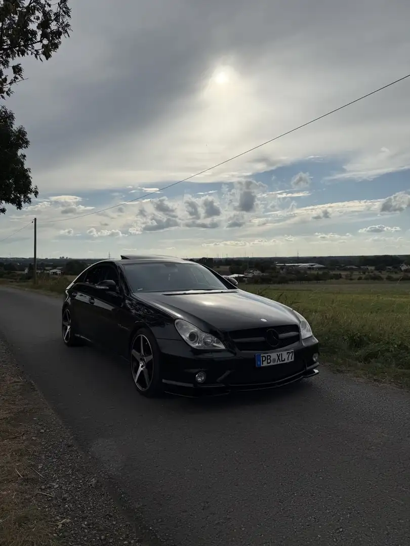 Mercedes-Benz CLS 55 AMG Deutsch/Scheckheft/Tausch möglich Schwarz - 1