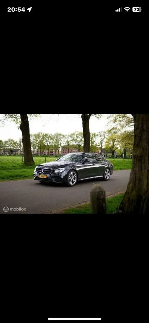 Mercedes-Benz E 220 Premium Plus panaroma dak vol vakantie klaar Zwart - 1