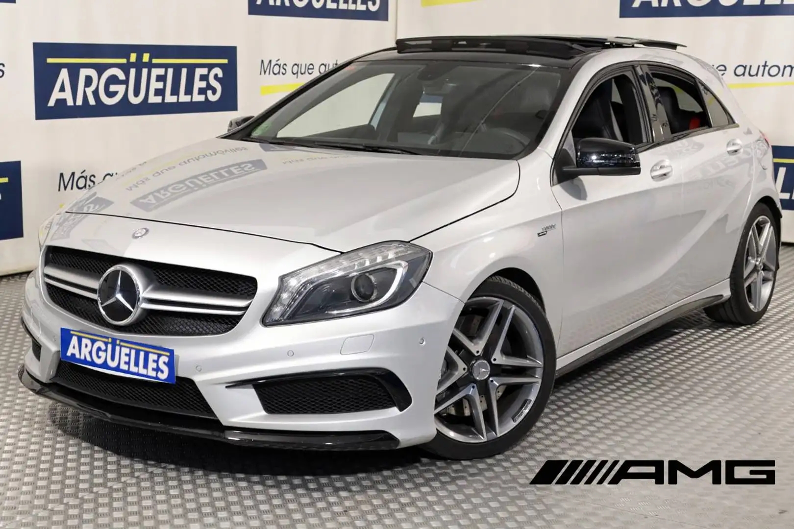 Mercedes-Benz A 45 AMG 4Matic 7G-DCT Plateado - 1