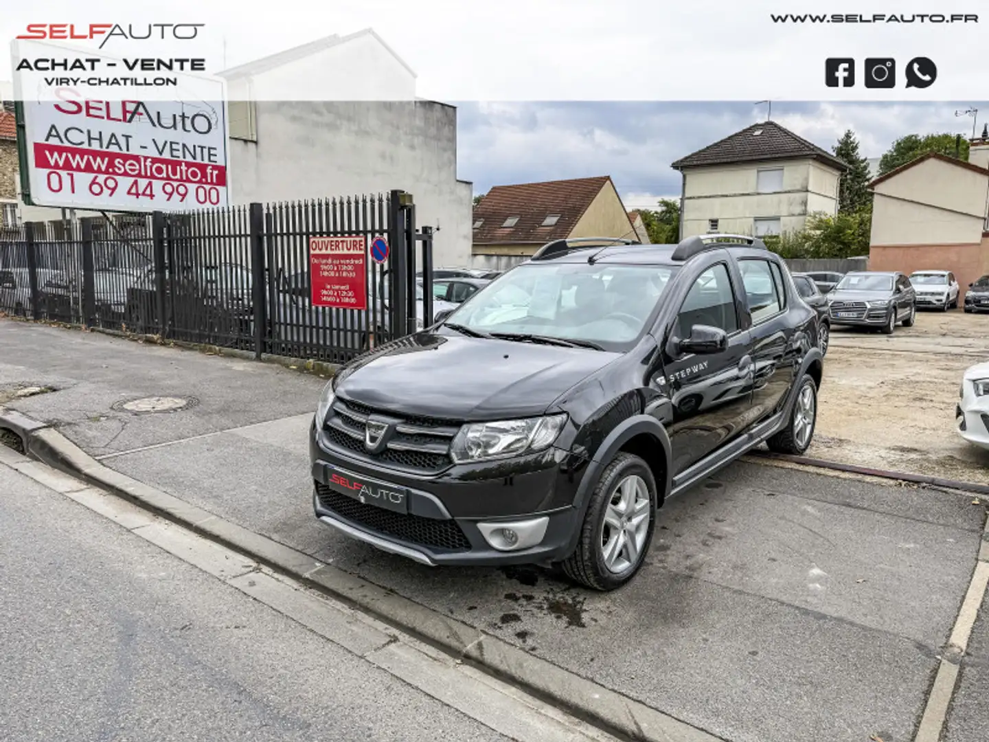 Dacia Sandero 0.9 TCE 90CH STEPWAY PRESTIGE Noir - 1