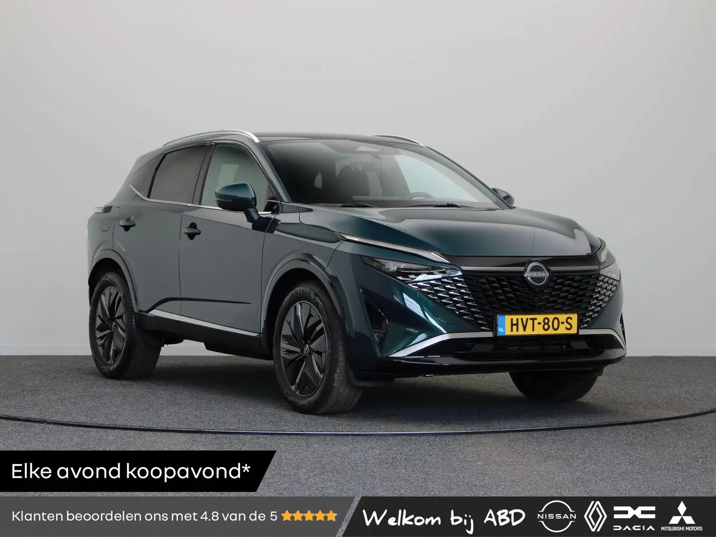 Nissan Qashqai 158pk MHEV Xtronic Tekna | Google integratie | Sto Groen - 1
