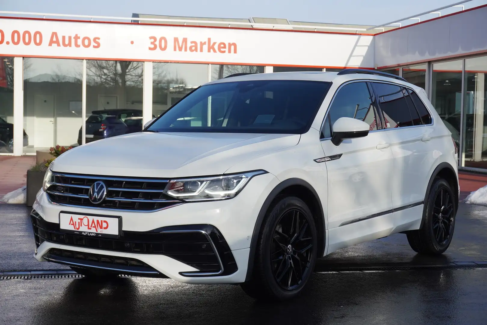 Volkswagen Tiguan 2.0 TDI R-Line LED Navi ACC Standheizung Blanc - 1