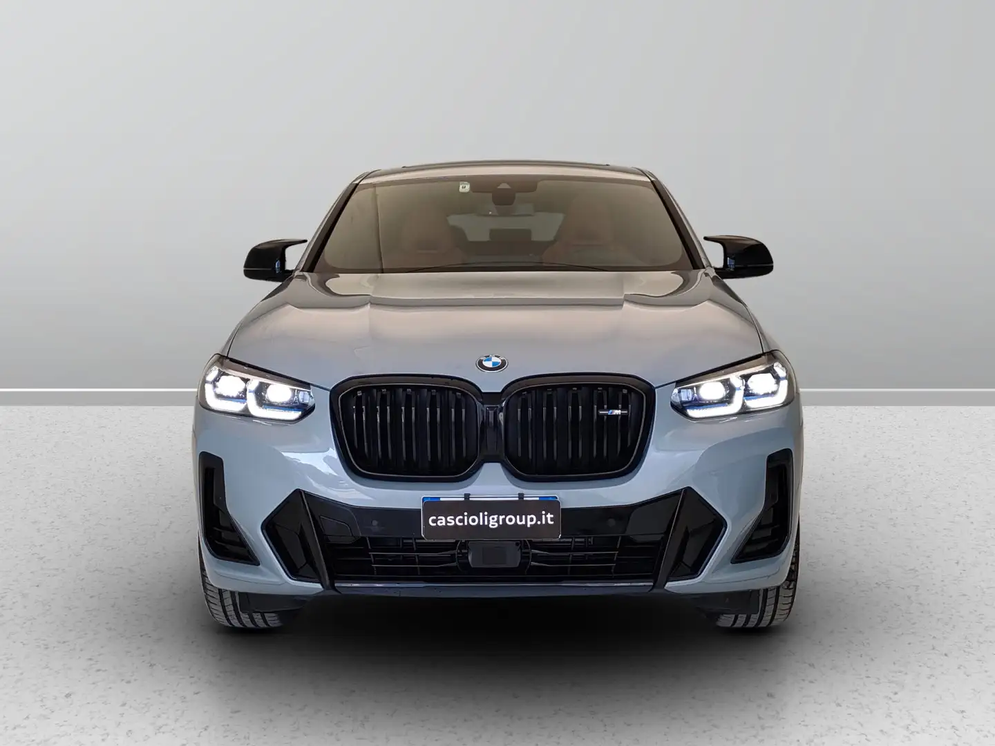 BMW X4 xdrive M40d mhev 48V auto Grigio - 2