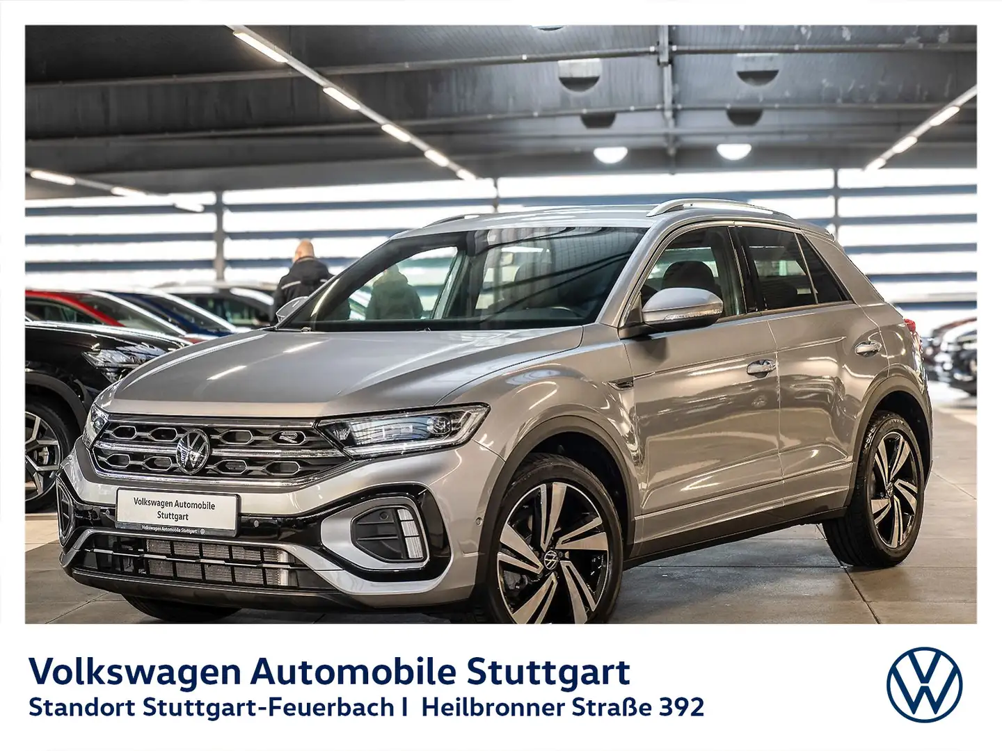 Volkswagen T-Roc 1.5 TSI R-Line DSG Navi Kamera Silber - 2