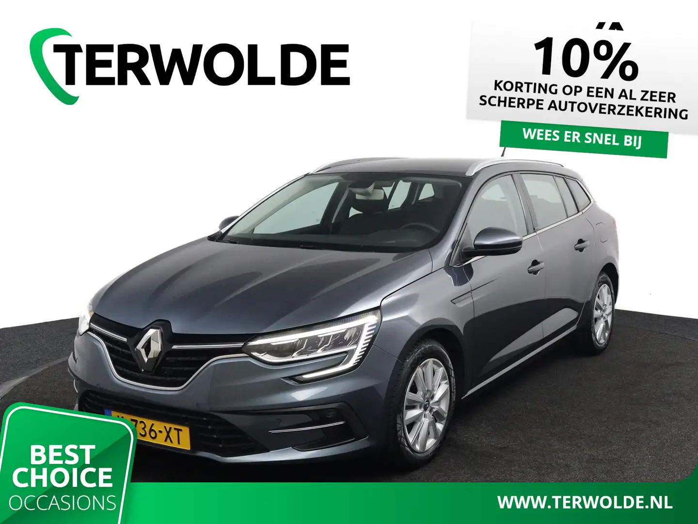 Renault Megane Estate Plug-in Hybrid 160 Business Zen | Parkeerse Gris - 1
