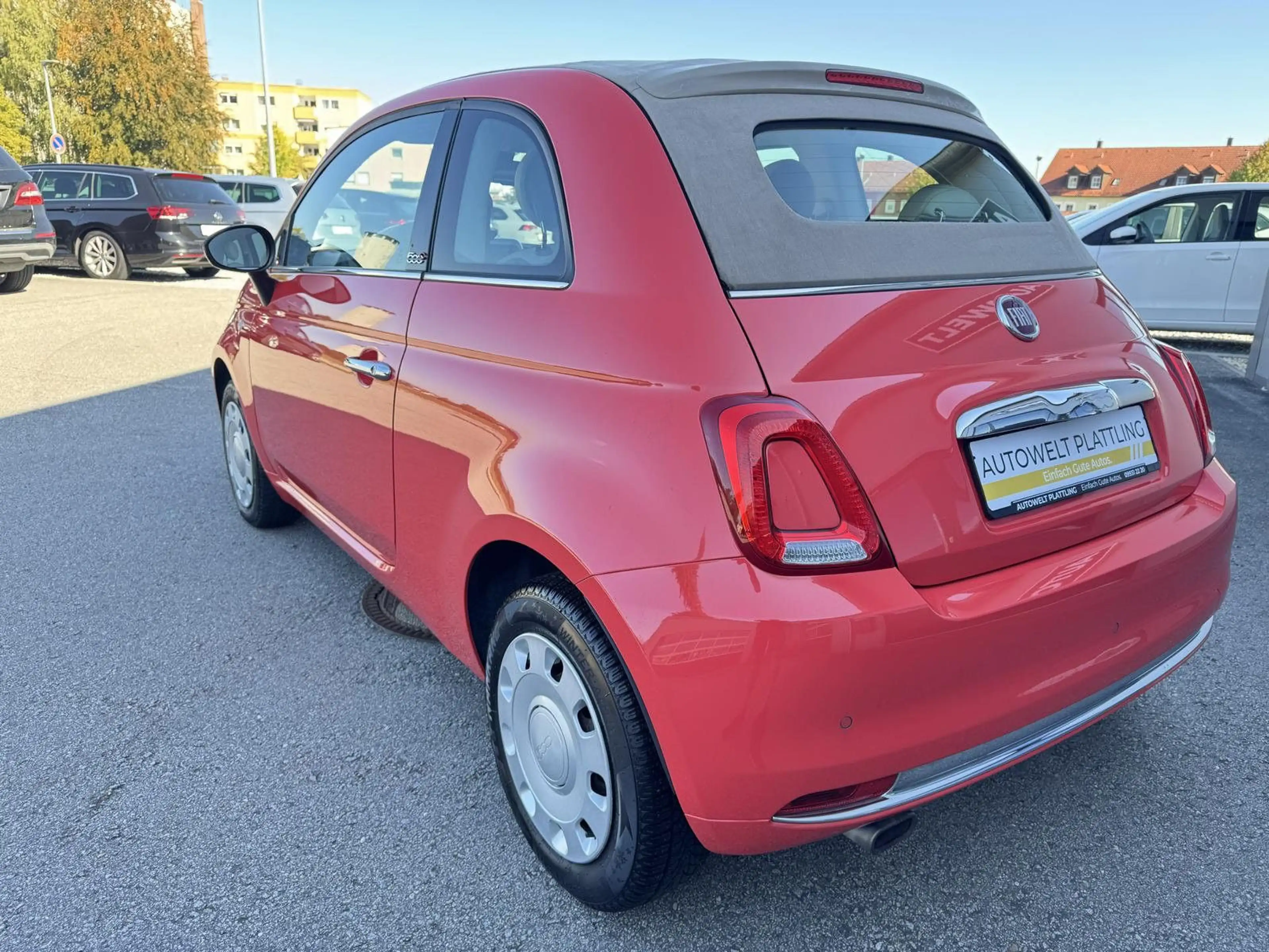 Fiat 500 C 1.2 Lounge Cabrio PDC Tempomat Klima — photo 9