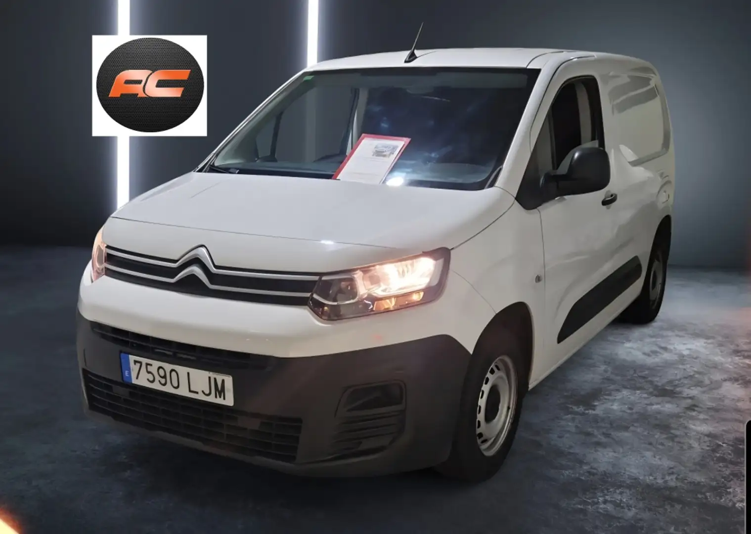 Citroen Berlingo Van BlueHDi S&S Talla M Club 100 Wit - 2