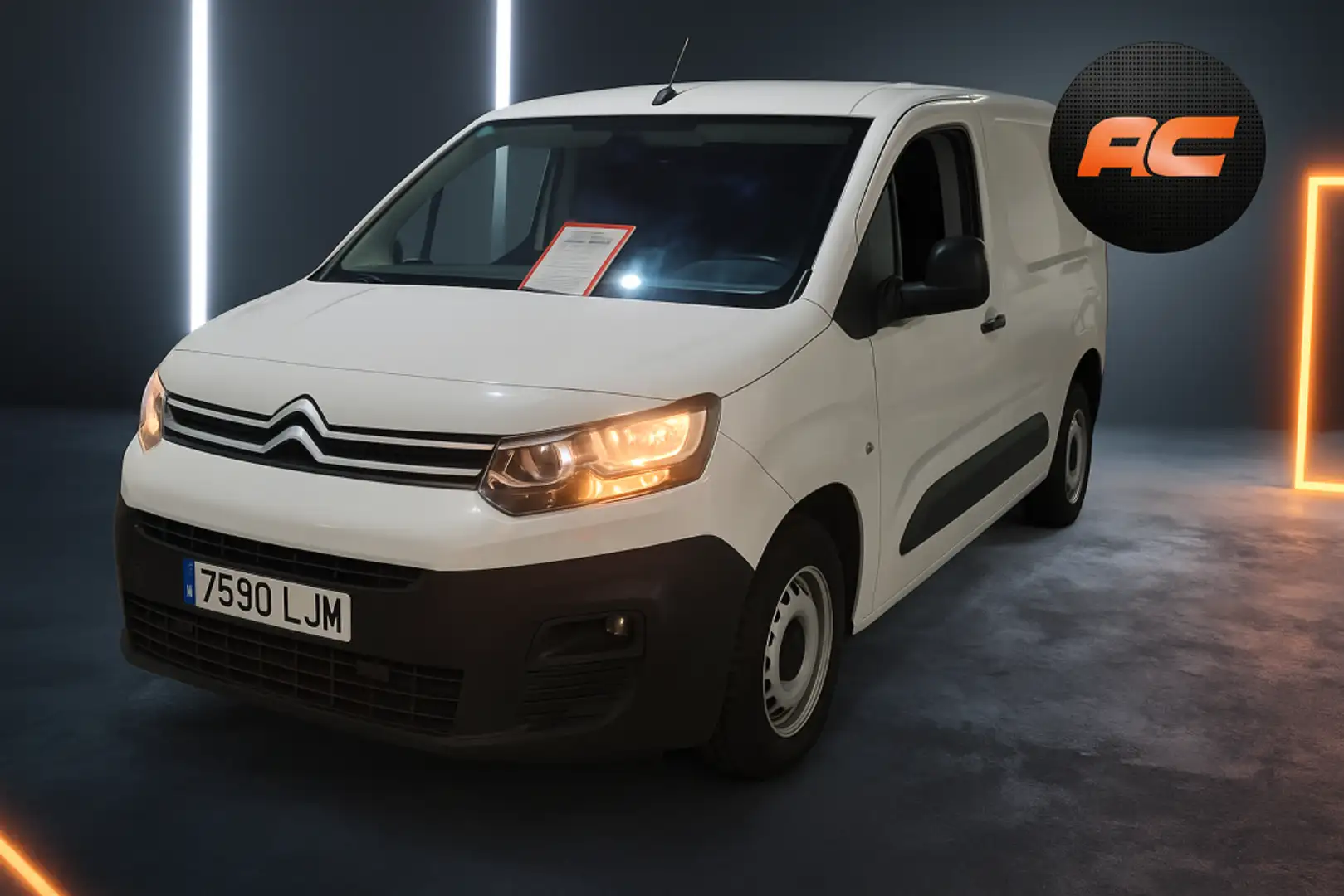 Citroen Berlingo Van BlueHDi S&S Talla M Club 100 Wit - 1